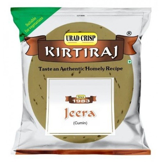 Kirtiraj Jeera Papad 200 GM