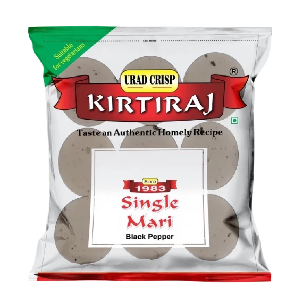 Kirtiraj Papad Single Mari Mini 400 GM