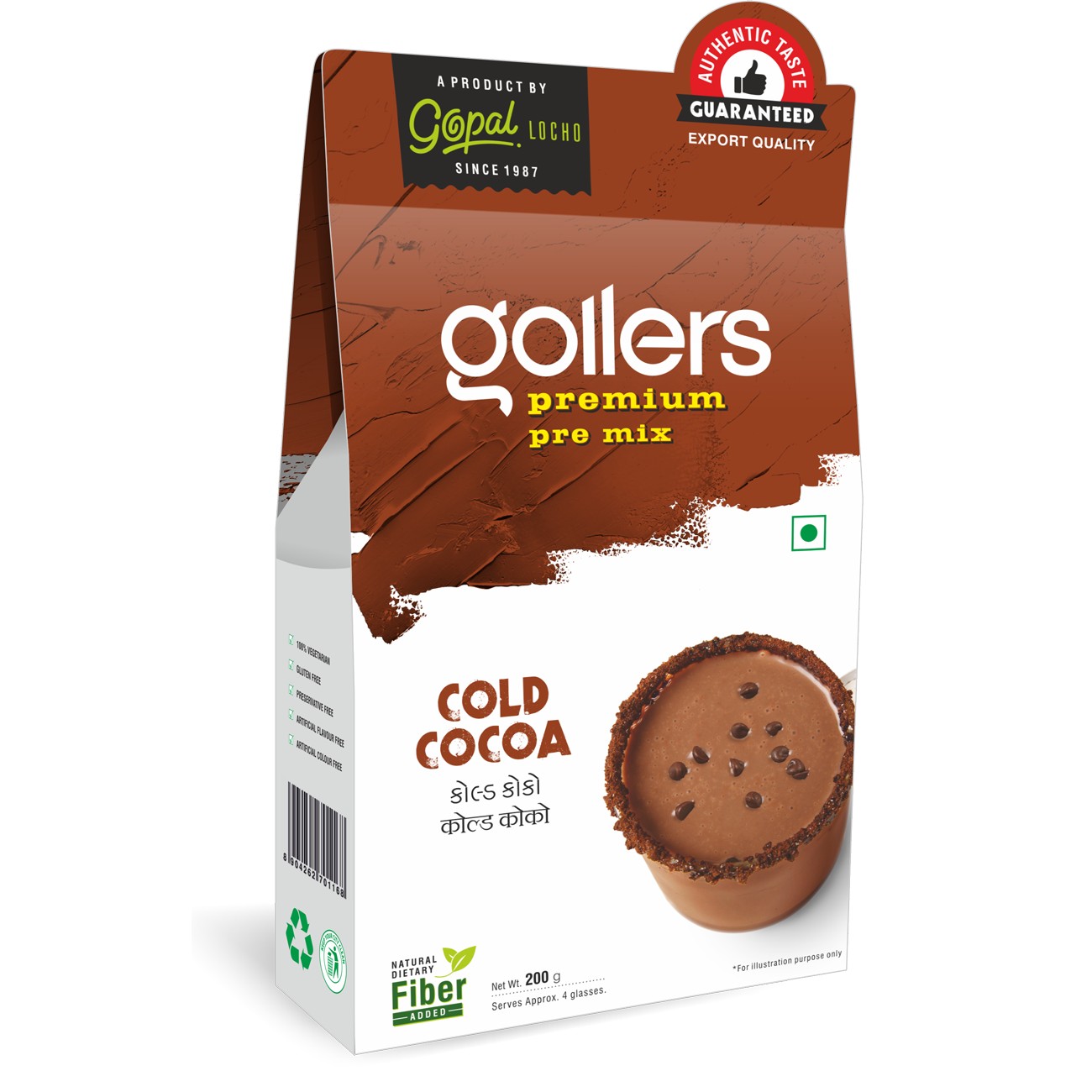 Golets Golets Cold Coco Premix 200 GM