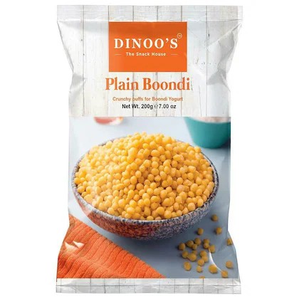 DINOOS PLAIN BOONDI 200 GM