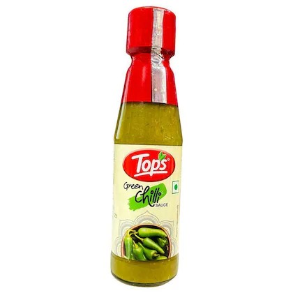 TOPS GREEN CHILLI SAUCE 200 GM