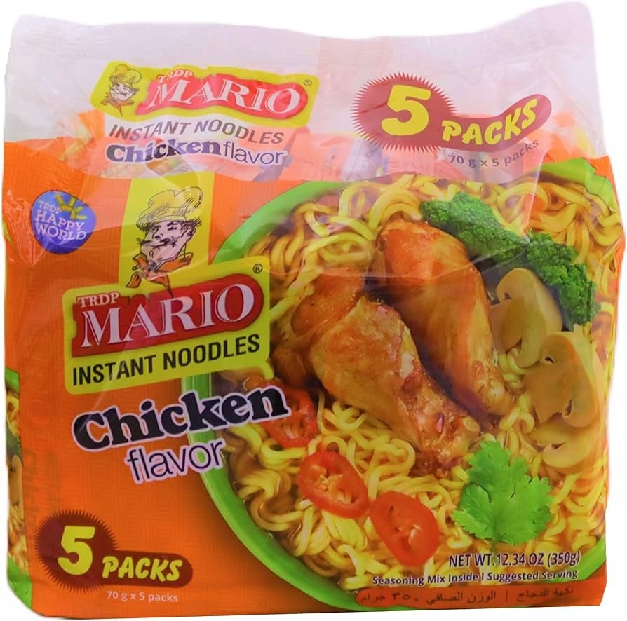 Mario Chick Noodle 5 PACK