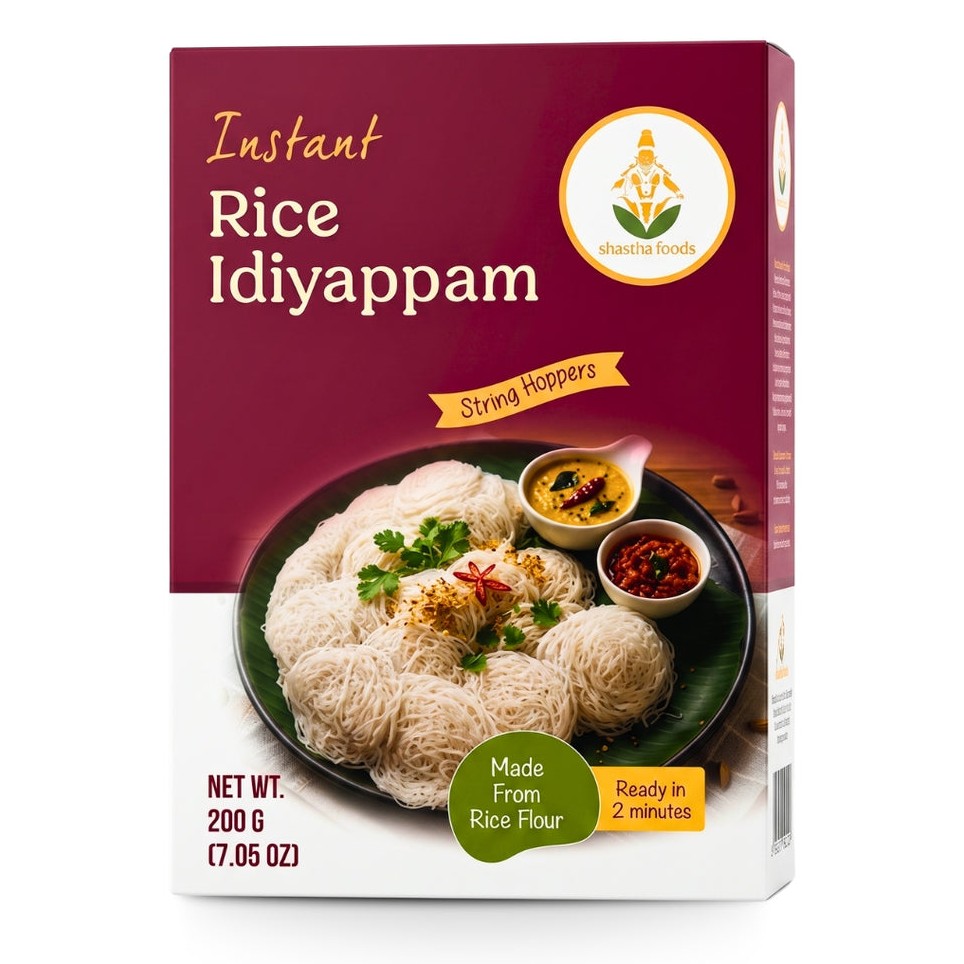 SHASHTAFOODS RICE IDIYAPPAM 1 LBS