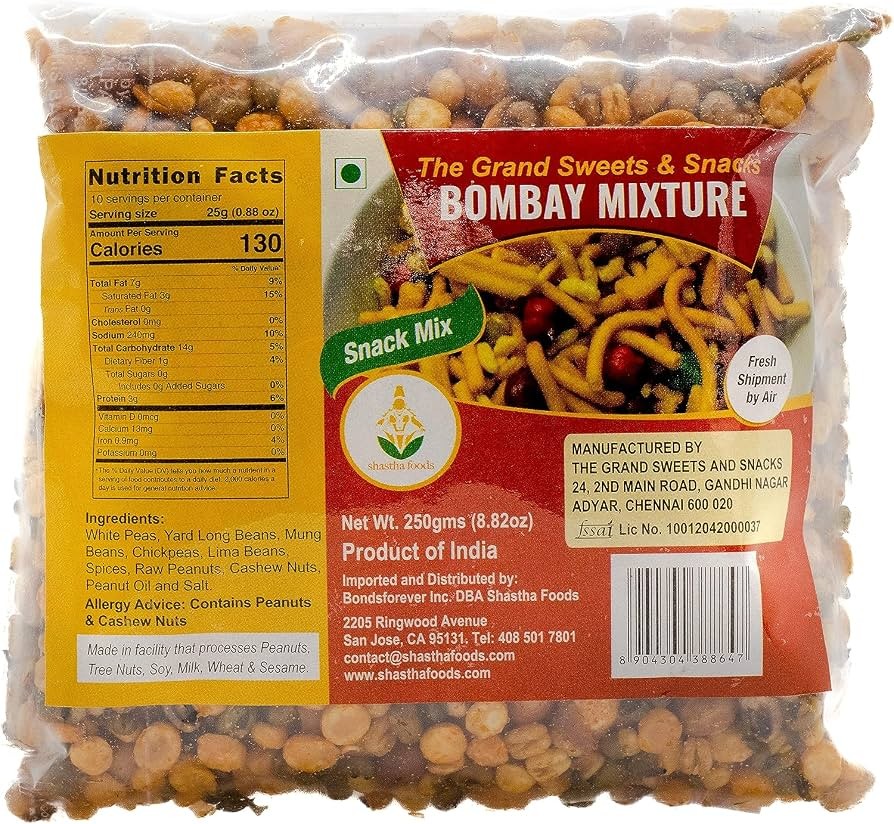 Grand Sweets Bombay Mixture 250 GM
