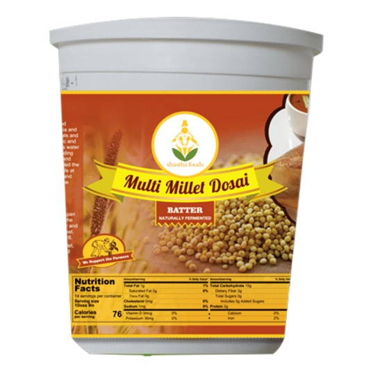 SHASTHA MULTI MILLET DOSA 32 OZ