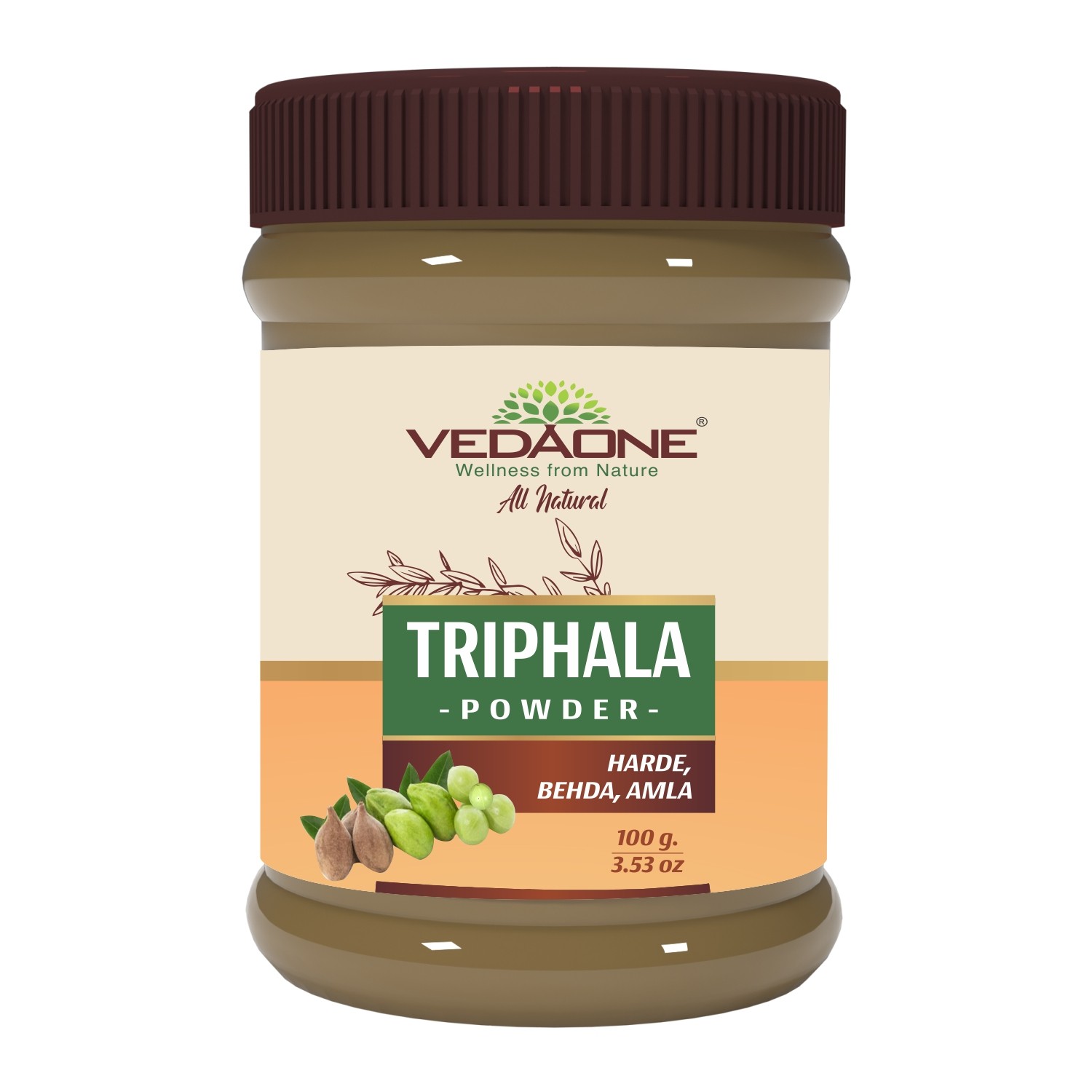 VEDAONE ORG TRIPHALA PWD 1 COUNT
