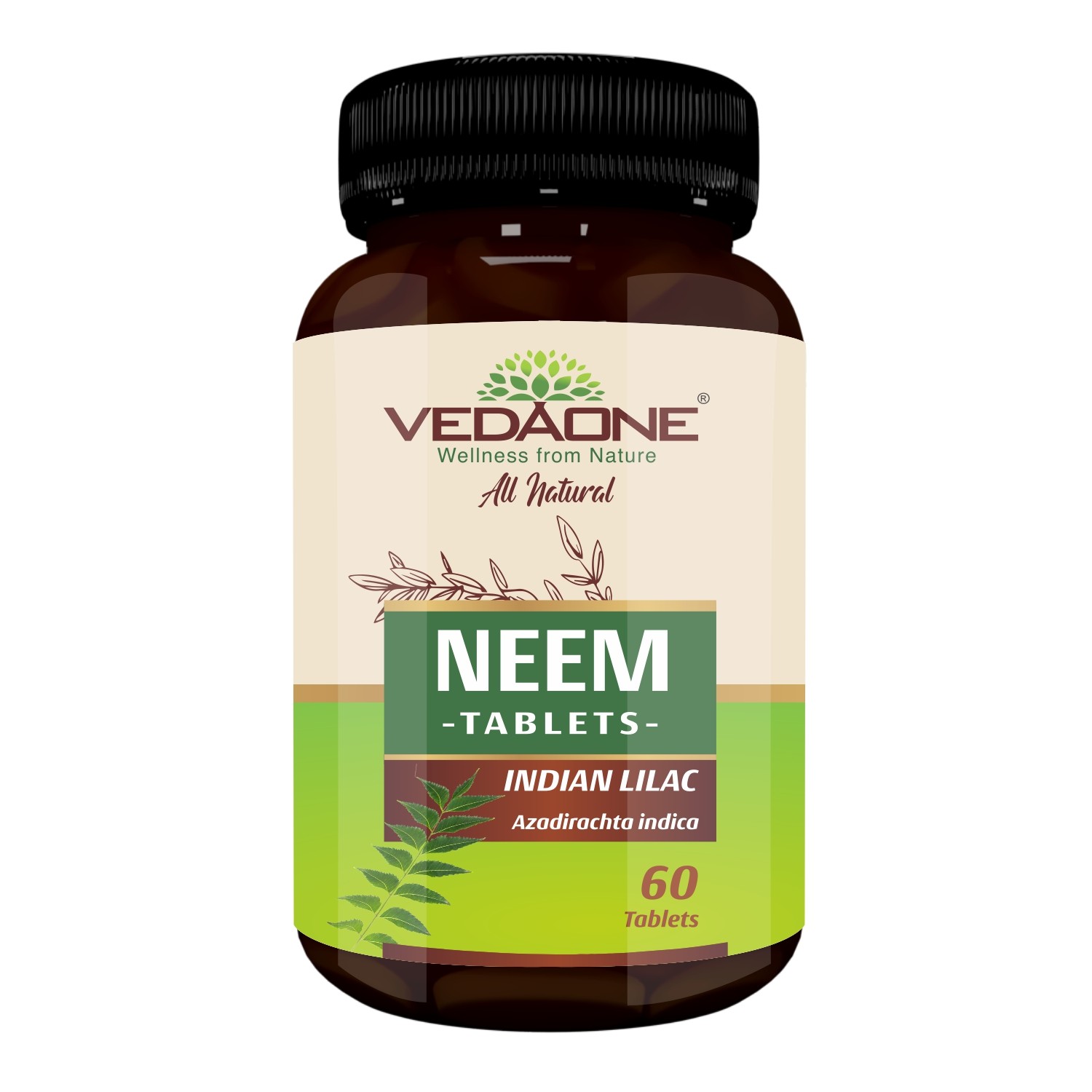 VEDAONE ORG NEEM 60 PCS