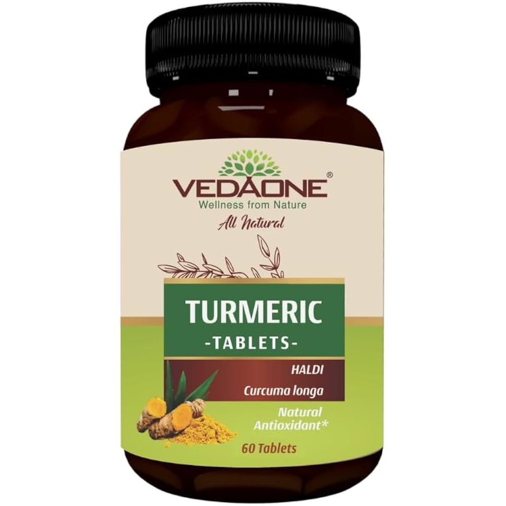Vedaone Turmeric 60 Caplets 1 PACK