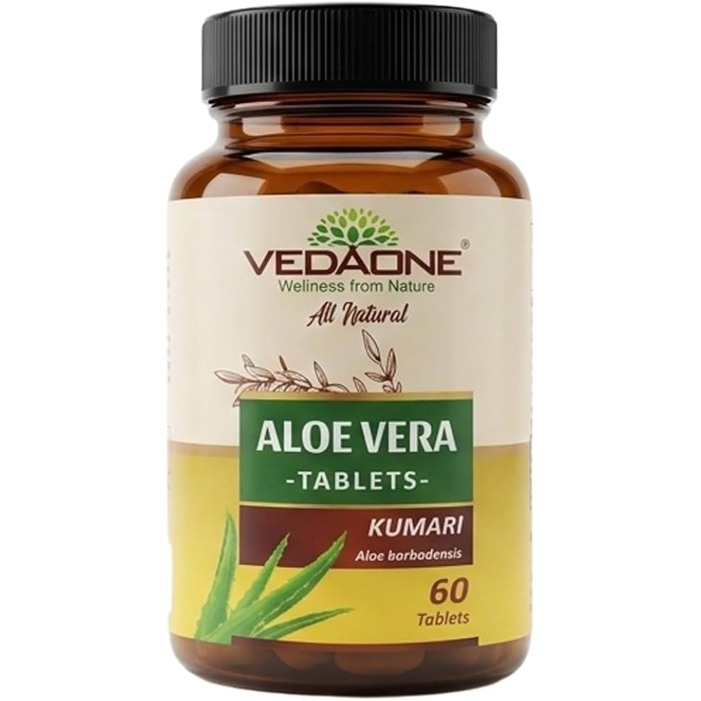 Vedaone Aloe Vera 60 Caplets 1 PACK