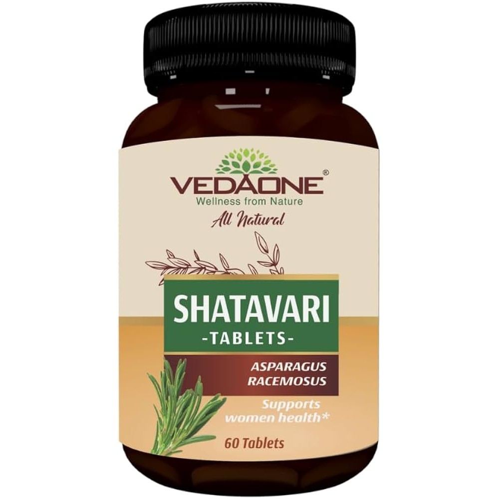 VEDAONE ORG SHATAVARI CAPLET 60 COUNT