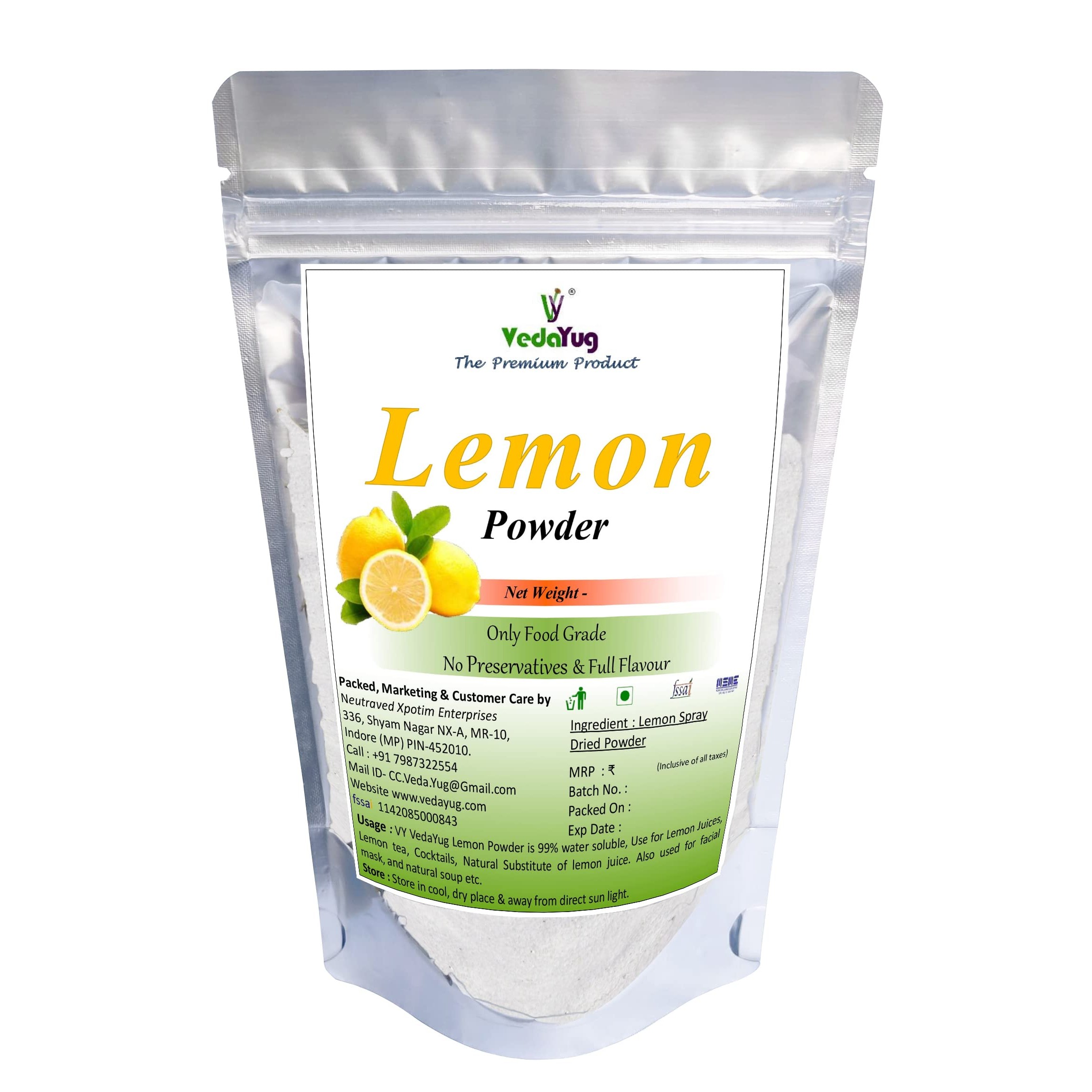 Veda Org Lemon Powder 100 GM 100 GM