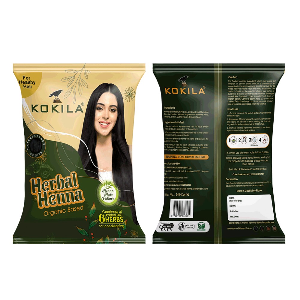 KOKILA HERBAL HENNA            10 Gm