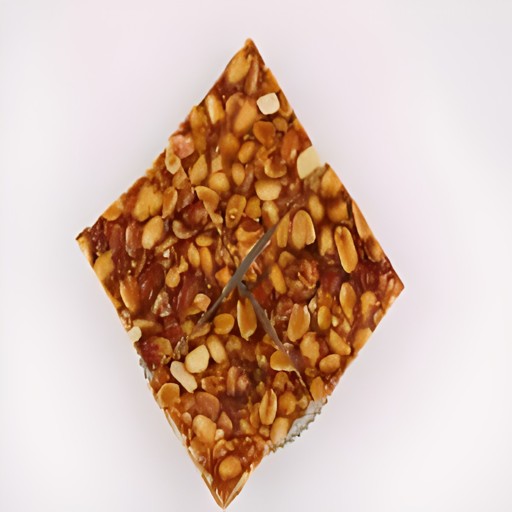 SHASTHA FOODS CRUSHED PEANUT CHIKKI JAR 250 GM