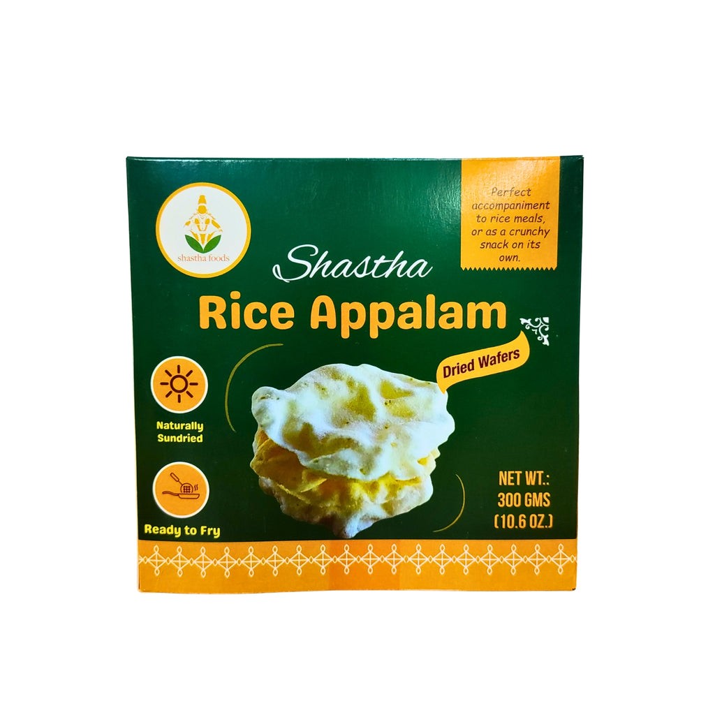 SHASTHA FOODS APPALAM RICE 10.5 OZ
