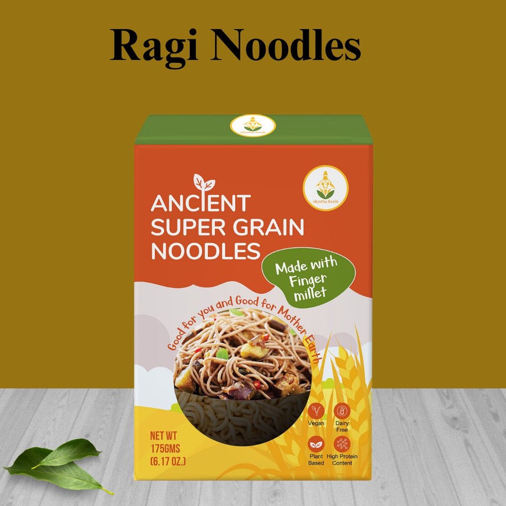 Shastha Finger Millet (Ragi) Noodles With Taste Makers  175 GM