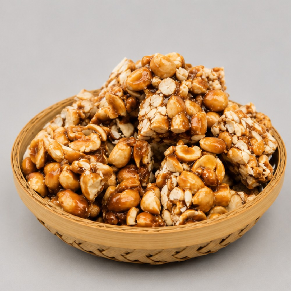 PALM JAGGERY PEANUT  AKR 200 GM