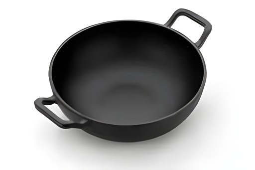 Iron Kadai Flat BottomNo.26 Cm 1 EACH