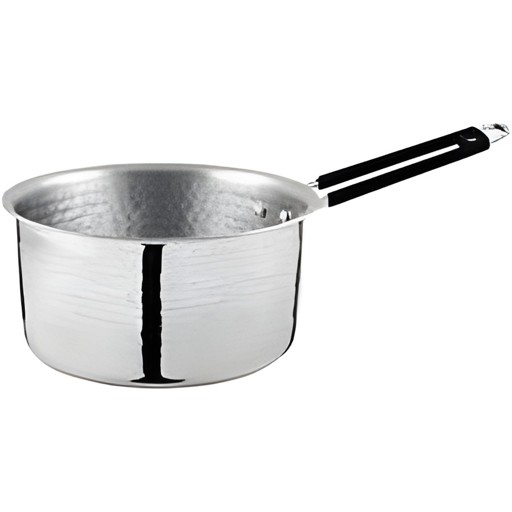 Stainless Steel Hammered Saucepan No. 1 1 EACH