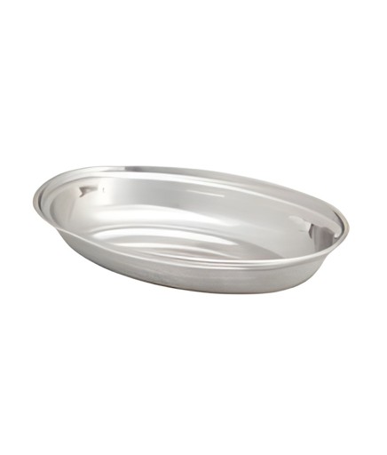 Stainless Steel Hammered Curry Dish 1 EACH