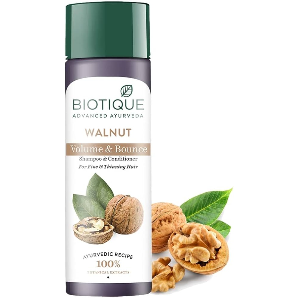 Biotique Walnut VolumeandBounce Shampoo 120 ML