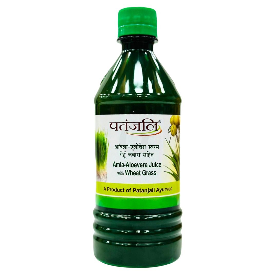 PATANJALI AMLA ALOEVERA JUICE 500 GM