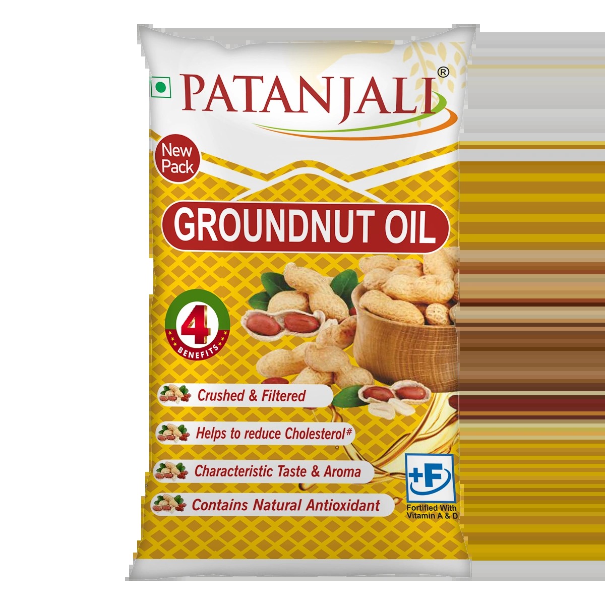 PATANJALI GROUNDNUT NATURAL OIL 1 LTR