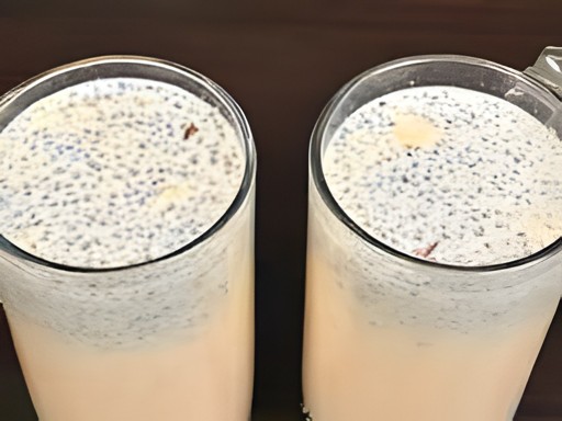 ALMOND MILK DRINK WITH BASIL SEED GRAIN MARKET 290 ML
