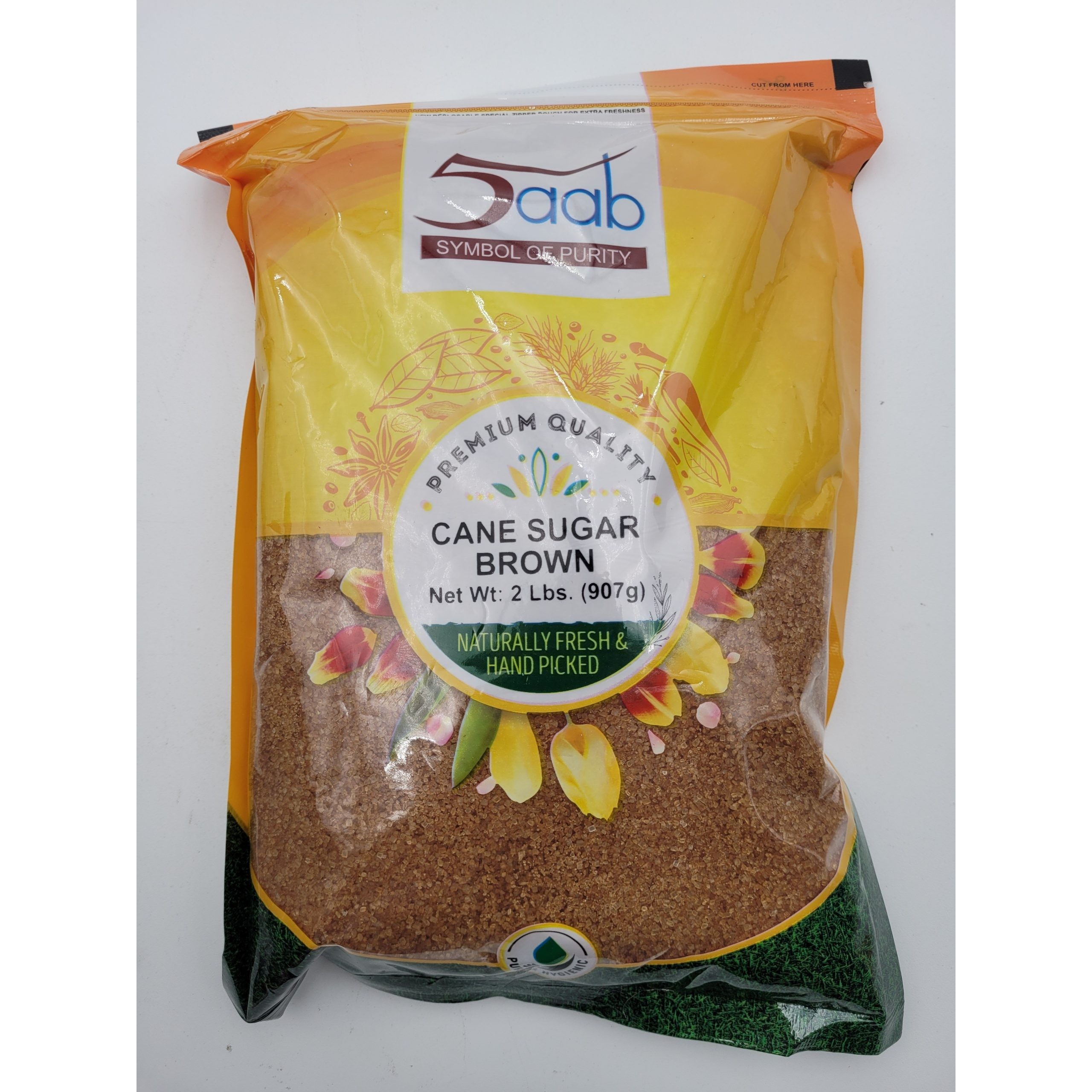 5AAB CANE BROWN SUGAR 2 LBS