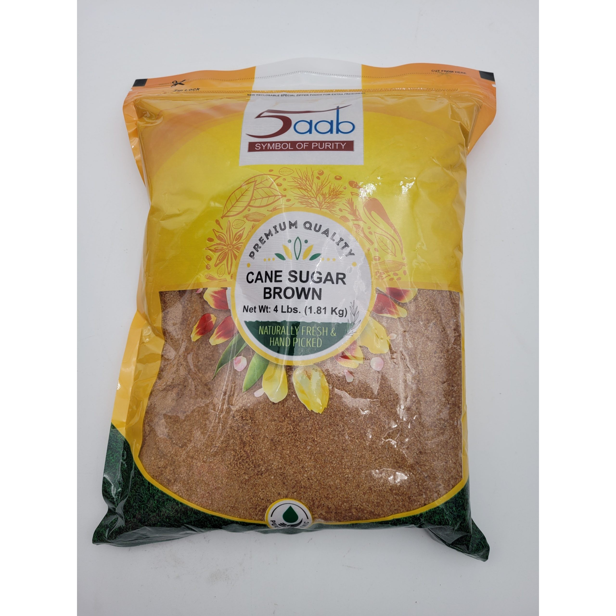 5AAB CANE SUGAR BROWN 4 LBS