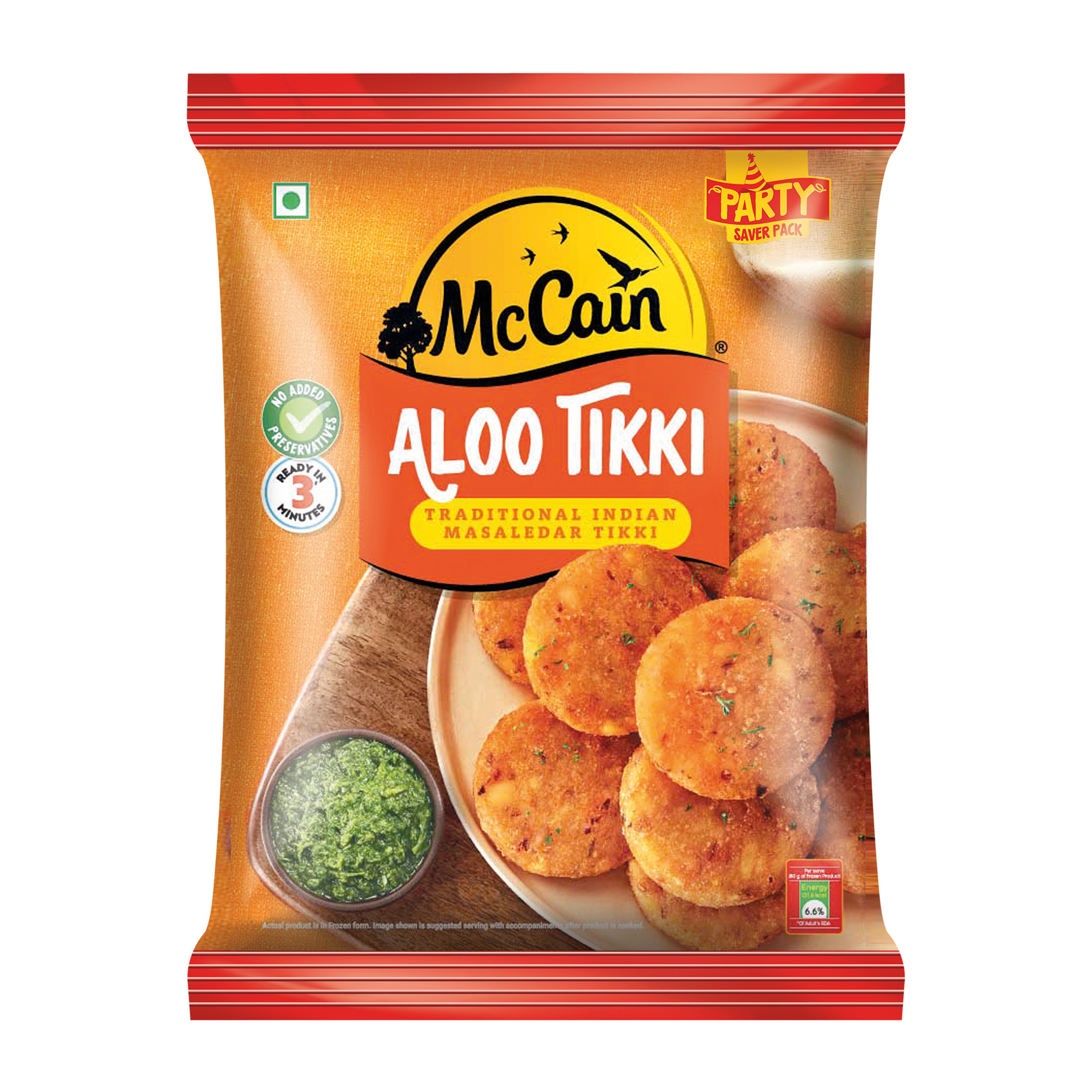 MC CAIN ALOO TIKKI 14 OZ