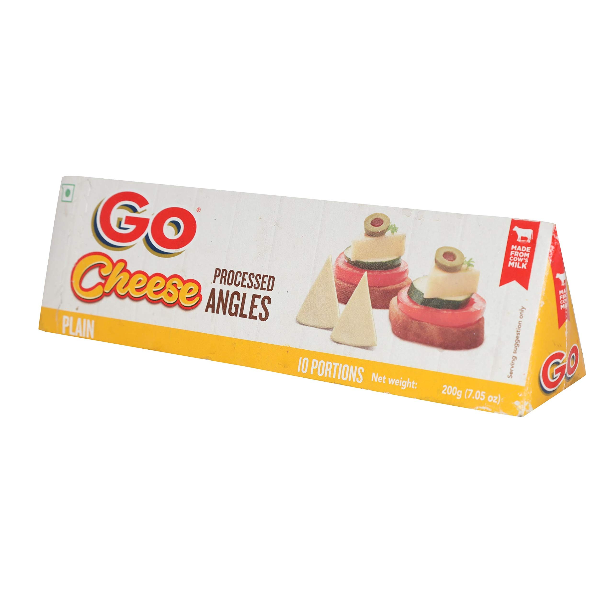 Go Cheese Plain Angles 200 GM
