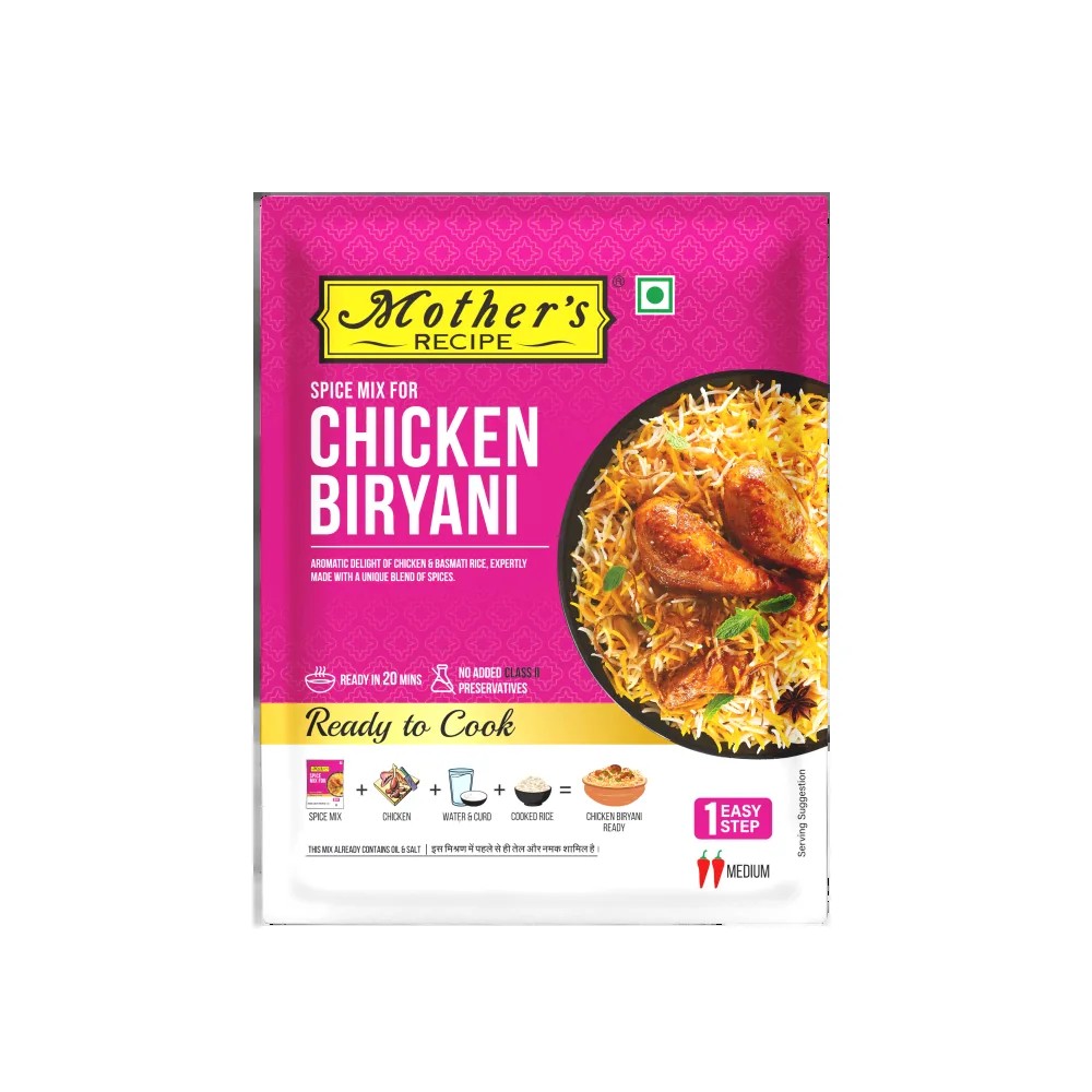 MOTHER  CHICKEN BIRYANI MASALA POUCH 100 GM