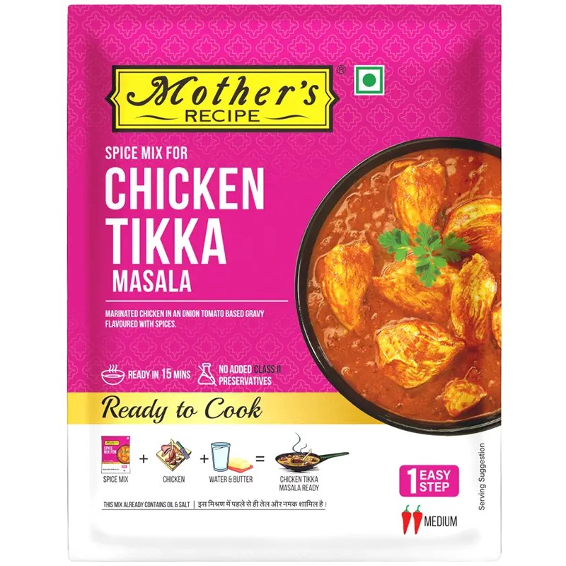 MOTHER  CHICKEN TIKKA MASALA POUCH 90 GM