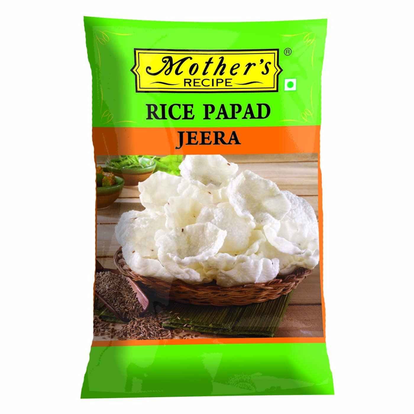 Mothers Jeera Rice Papad 75 GM