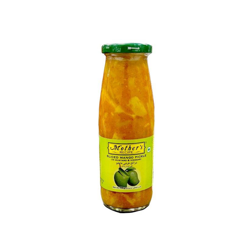 Mother's Mothers Sliced Mango Pickle In Mustard Vinegar 450 GM