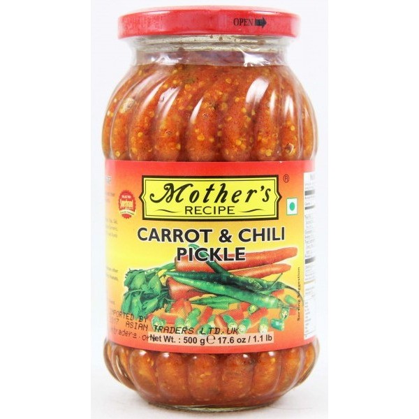 CARROT & CHILLI PICKLE MOTHER'S 500 GM