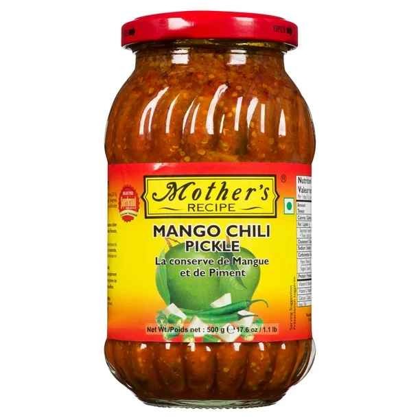 MANGO CHILLI PICKLE MOTHER'S 500 GM