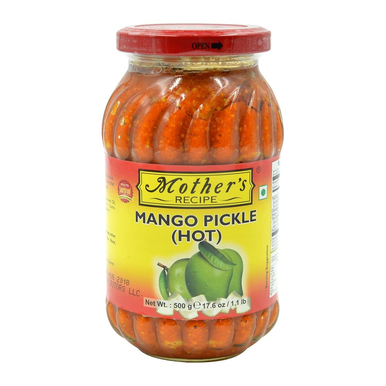 Mother Mango Hot Pickle 500 GM