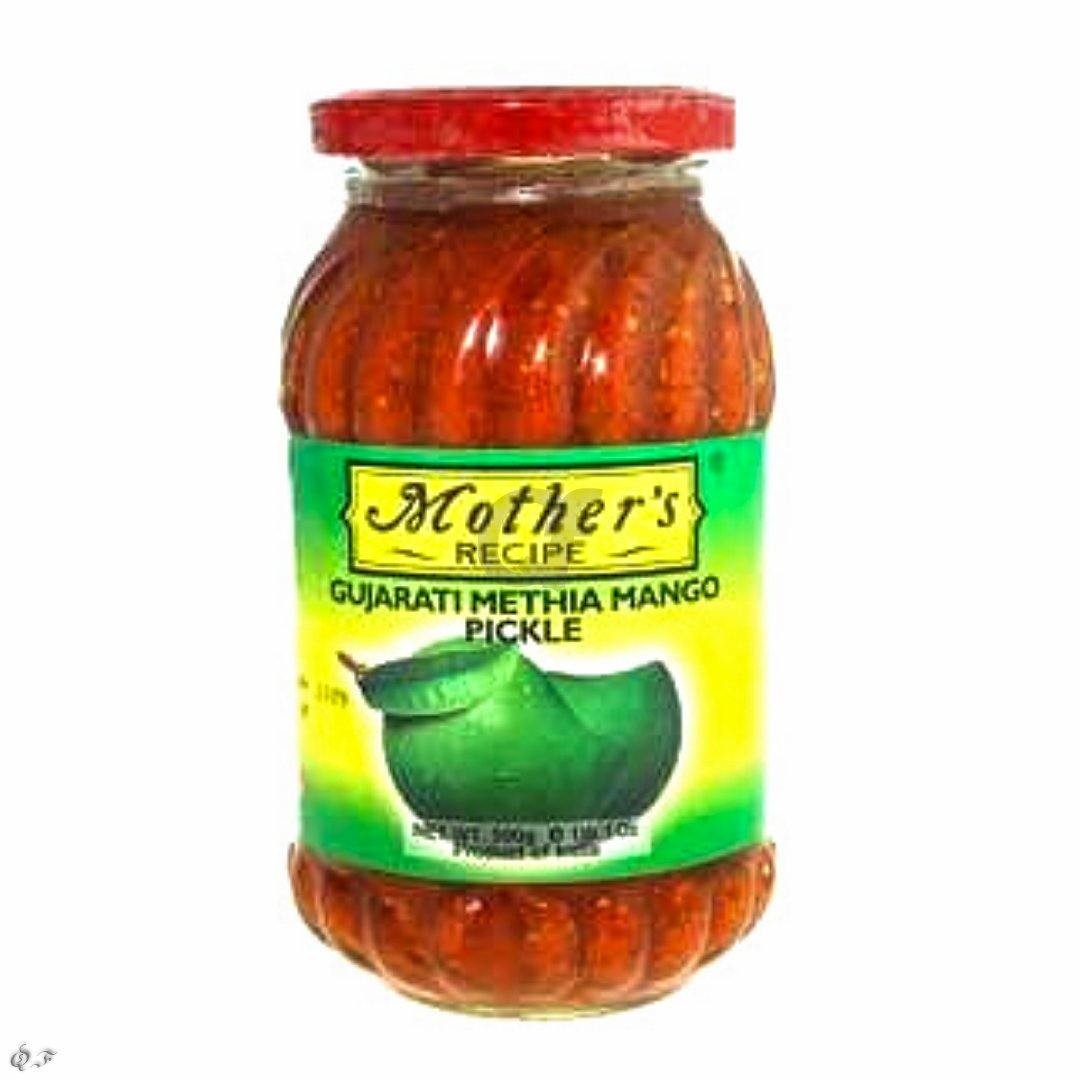 MOTHER GUJRATI METHIA MANGO PICKLE 500 GM