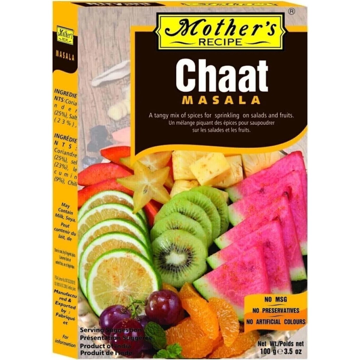 Mothers Chaat Masala 100 GM