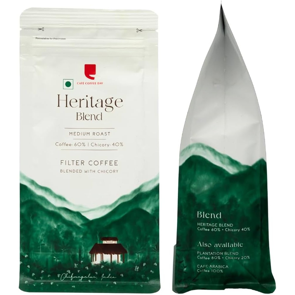 HERITAGE BLEND MEDIUM ROAST CAFE COFFEE DAY