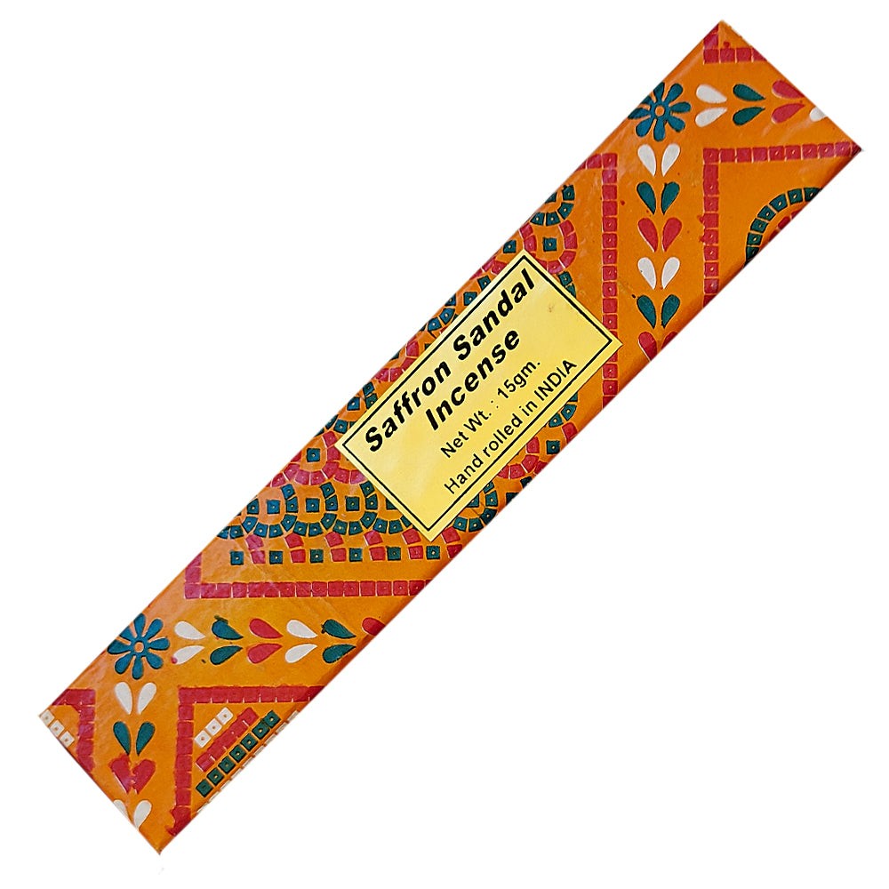 Saffron Sandal Incense 15 GM
