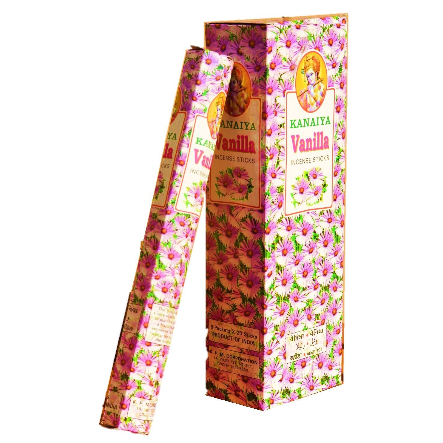 Kanaiya Incense Vanilla 1 Pack