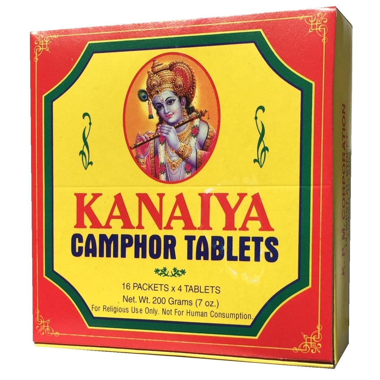 Kanaiya Camphor Tablets 1 Pack
