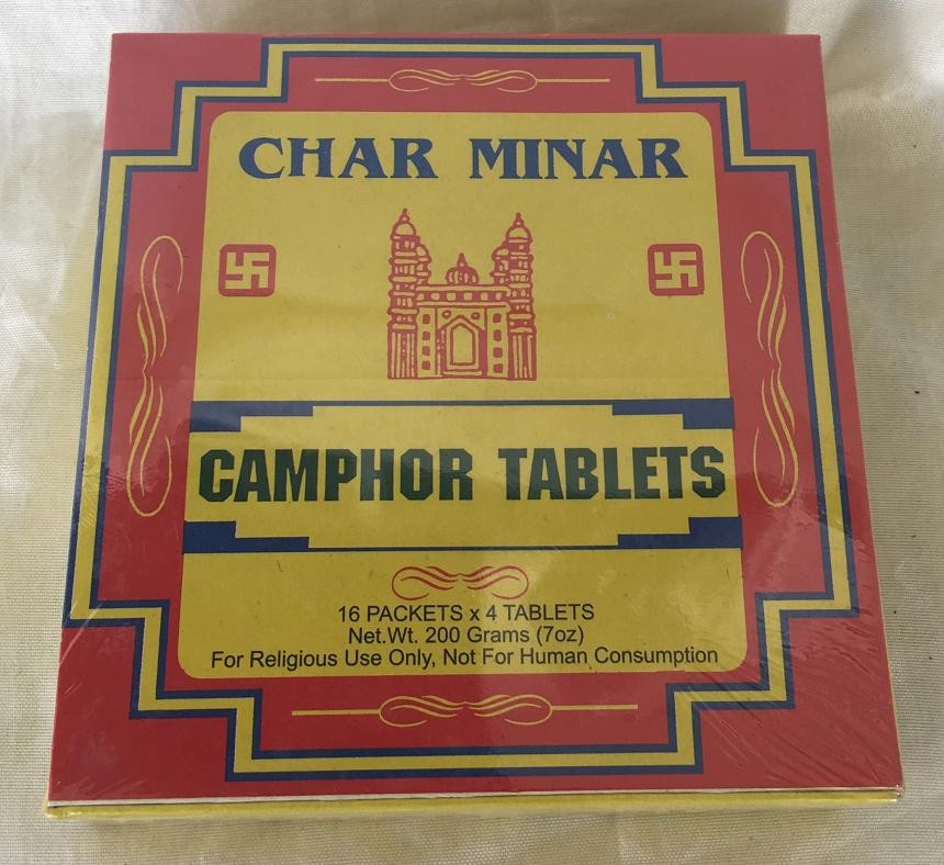 CHAR MINAR CAMPHOR TABLETS 16 PCS