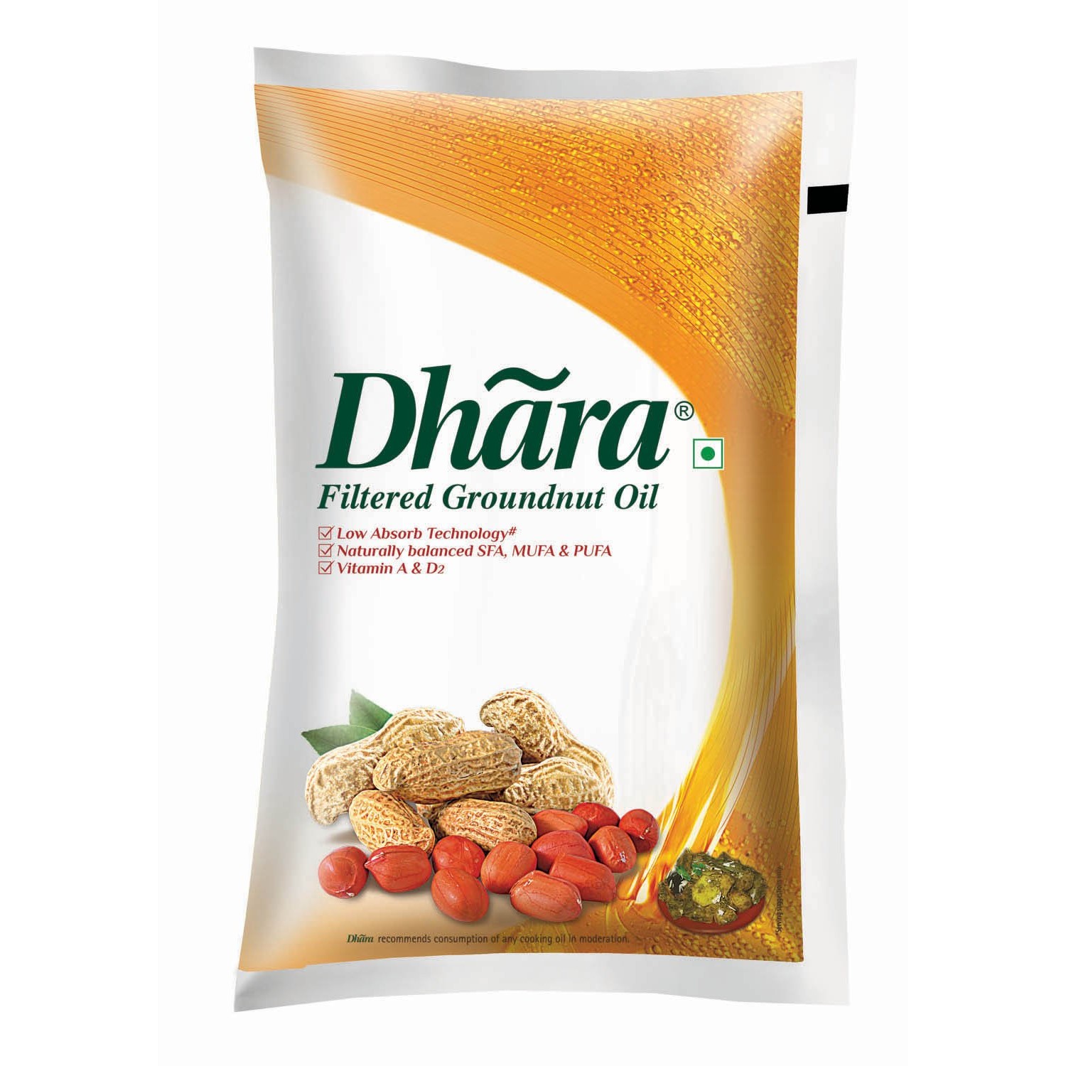 Dhara Groundnut Oil 910 GM