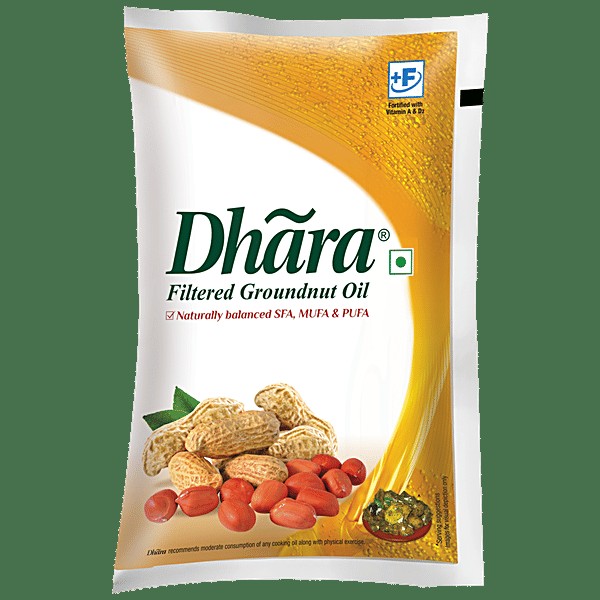 DHARA GROUND NUT OIL 1 LTR
