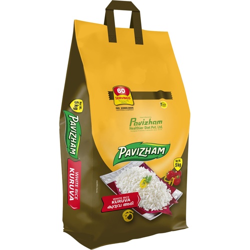 PAVIZHAM WHITE KURUVA RICE  5 KG