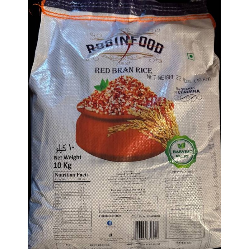 ROBIN FOOD RED BRAN RICE 10 KG