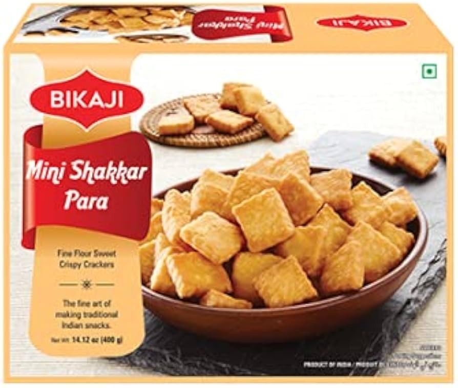 BIKAJI MINI SHAKAR PARA 400 GM